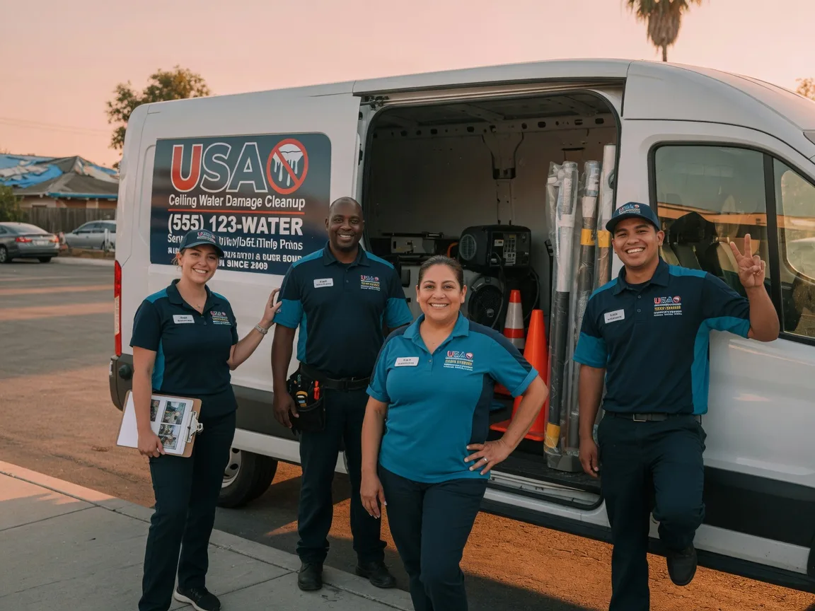 Ceiling Water Damage Restoration company in Tropic, UT